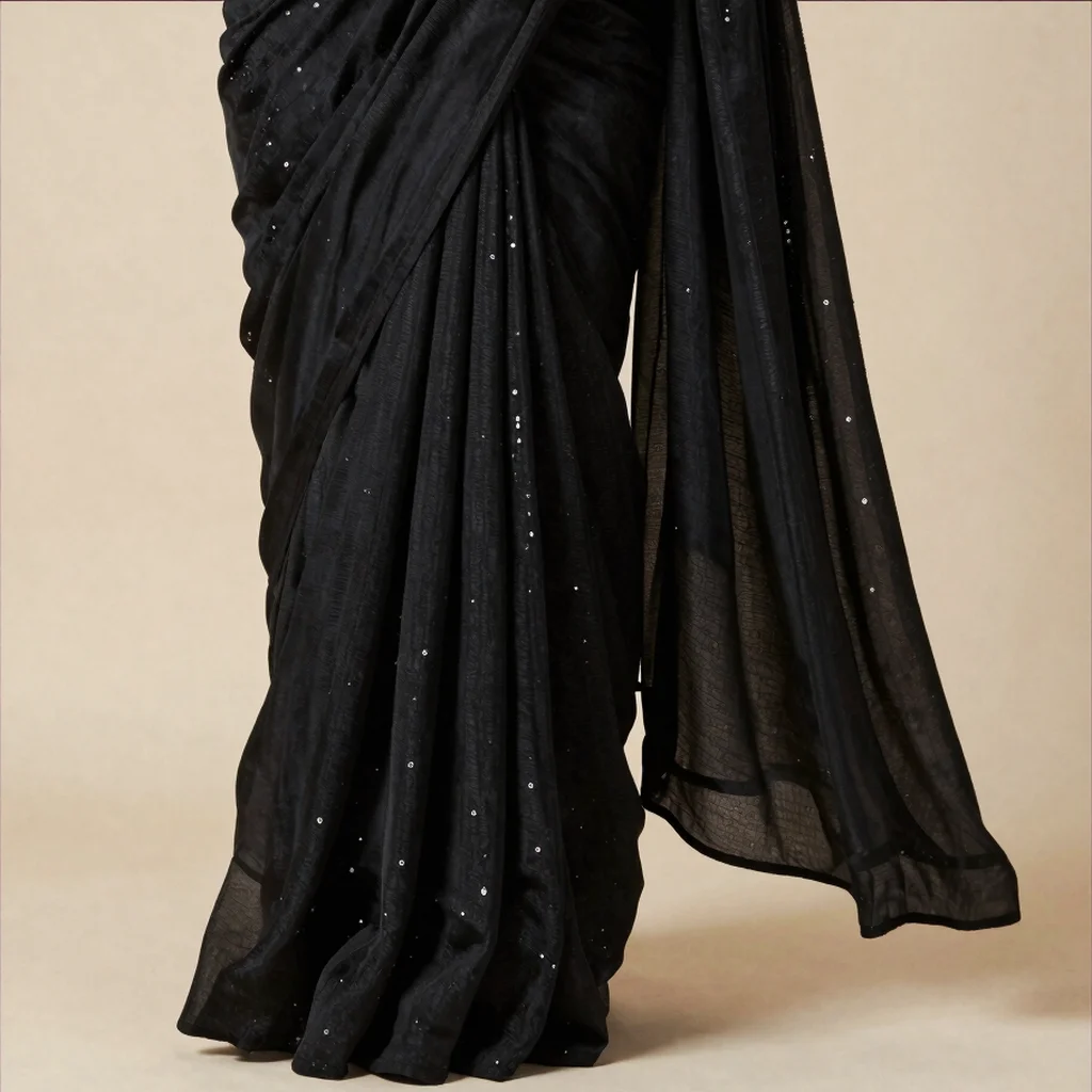 Noir Sequin Drape