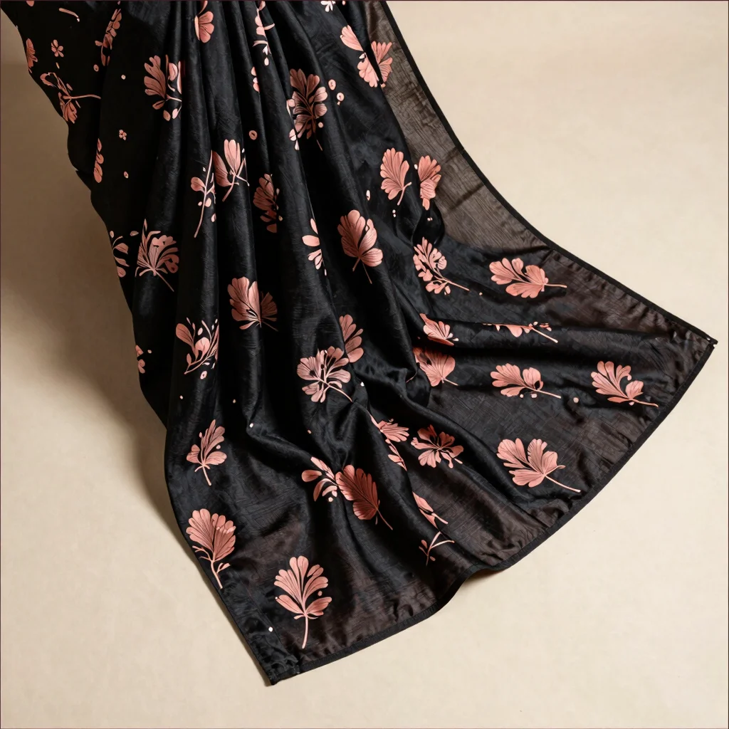 Ink Garden Saree